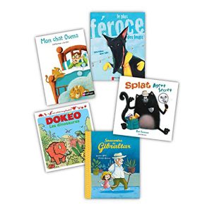 TRAMPOLINE CP : PACK DES 5 ALBUMS: MON CHAT/LE PLUS/S