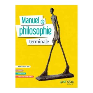 PHILOSOPHIE TERMINALE MANUEL TERMINALE 2020