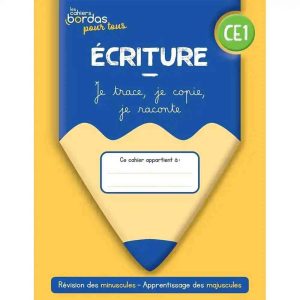 ECRITURE CE1 :JE TRACE JE COPIE JE RACONTE  2022