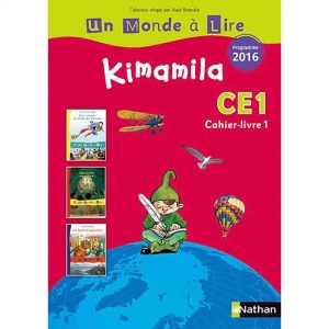 UN MONDE A LIRE:KIMAMILA S.ROUGE CE1CAHIER -LIVRE 1 N