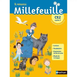 LE NOUVEAU MILLEFEUILLES CE2 LIVRE PROGRAMME  N.E 19