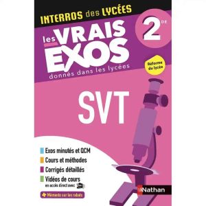 INTERROS DES LYCEES - SVT 2DE EDT.2019