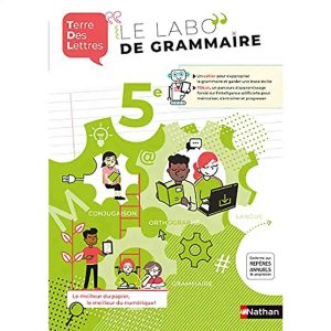 LE LABO GRAMMAIRE 5EME TERRE DES LETTRE 2020