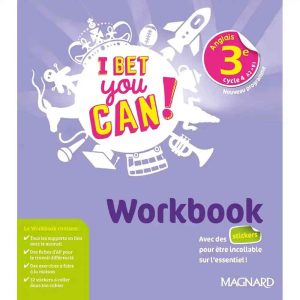 I BET YOU CAN! 3EME WORK BOOK  EDITION 2019
