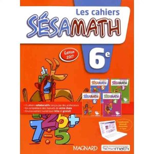 LES CAHIERS SESAMATH 6° N.E 2021