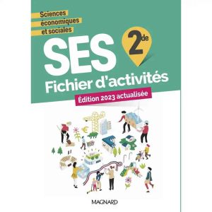 SCIENCES ECONOMIQUES ET SOCIALES 2DE FICHIER 2023