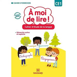 A MOI DE LIRE ! CE1 CAHIER D'ETUDE DE LA LANGUE 20229