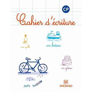 CAHIER D'ECRITURE CP MAGNARD N.E