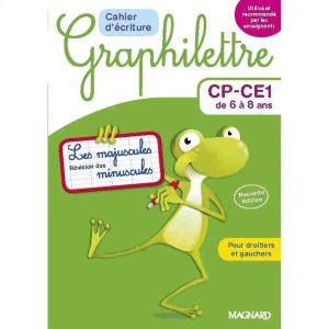 CAHIER D'ECRITURE GRAPHILETTRE CP-CE1 N.E