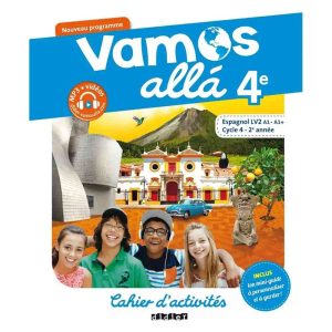 VAMOS ALLA 4EME ESPAGNOL CAHIER D'ACTIVITES LV2