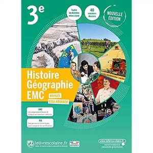 HISTOIRE GEOGRAPHIE EMC 3EME MANUEL  2021