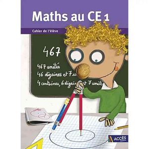 MATHS AU CE1 CAHIER D'ELEVE