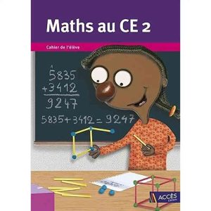 MATHS AU CE2 CAHIER D'ELEVE