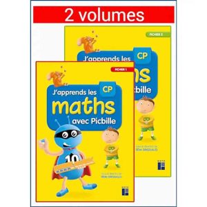 J'APPRENDS LES MATHS CP PICBILLE 2 VOLUMES+MEMO 2018