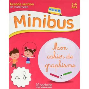 MINIBUS MON CAHIER DE GRAPHISME 5-6 ANS
