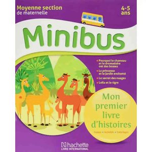 MINIBUS MON PREMIER LIVRE D'HISTOIRES 4-5ANS
