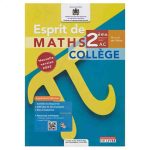 ESPRIT DE MATHS 2EME  ANNEE COLLEGE