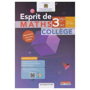 ESPRIT DE MATHS 3EME  ANNEE COLLEGE