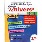 UNIVERS PLUS EXERCICES 3 EN 1 1AC