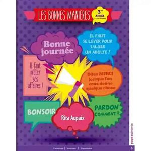 LES BONNES MANIERES CE2