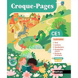 NOUVEAU CROQUE PAGES CE1 MANUEL+CAHIER D'EXERC+ORAL 2