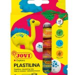 Boite de 6 pâtes à modeler Jovi Plastilina