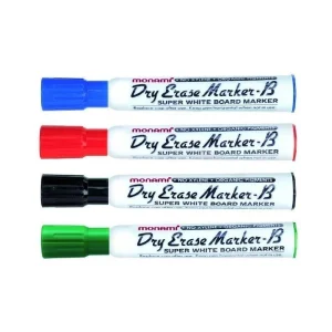 Ecriture Monami MEM056 BOITE DE 12 MARQUEURS EFFAÇABLES