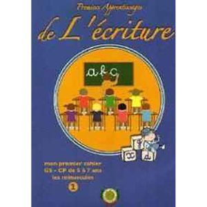PREMIERS APPRENTI.N°1 DE L'ECRITURE