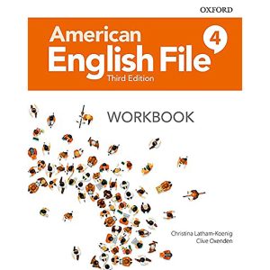AMERICAN ENGLISH FILE THIRD ED 4 WORK BOOK