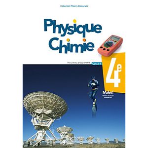 PHYSIQUE-CHIMIE 4E CYCLE 4 GRAND FORMAT