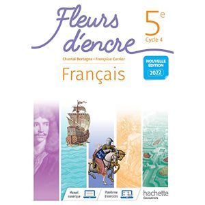 FRANCAIS 5° FLEURS D'ENCRE CYCLE 4 2020