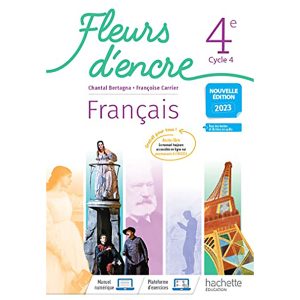 FRANCAIS 4° FLEURS D'ENCRE CYCLE 4 2023