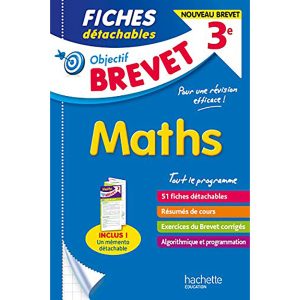 OBJECTIF BREVET 2023 MATHS