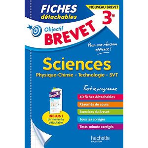 OBJECTIF BREVET 3° SCIENCES PHYSIQUE TECHNO SVT 2023
