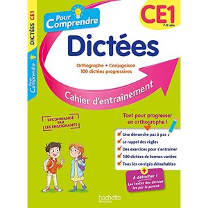 POUR COMPRENDRE DICTEES CE1 CAHIER D'ENTRAINEMENT