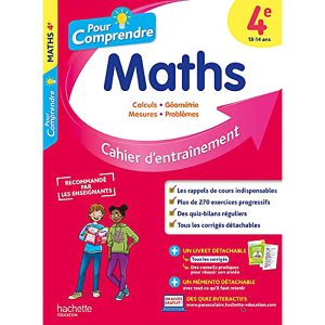 POUR COMPRENDRE TOUT LES MATHS 4°