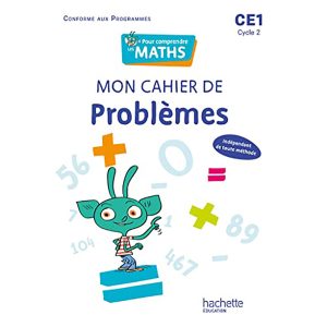 Pour comprendre les maths CE1 - Cahier de problèmes - 2023 - Hachette