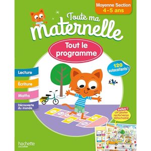 TOUTE MA MATERNELLE TOUT LE PROGRAMME M.S 4-5 ANS