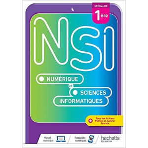 NUMERIQUE ET SCIENCES INFORMATIQUE 1ERE SPECIALITE