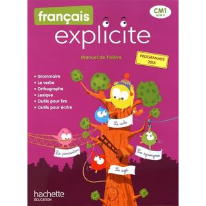 FRANCAIS EXPLICITE CM1 MANUEL FRANCAIS 2020