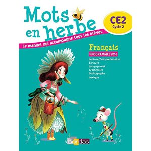 MOTS EN HERBE CE2 MANUEL 2016