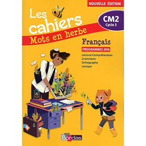 LES CAHIERS MOTS EN HERBE CM2 2017