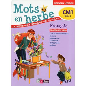 MOTS EN HERBE CM1 MANUEL 2017