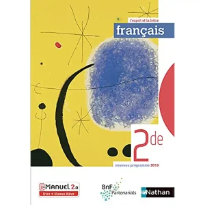 FRANCAIS 2NDE L'ESPRIT ET LA LETTRE MANUEL