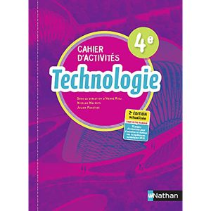 TECHNOLOGIE 4EME CAHIER D'ACTIVITES CYCLE 4 2021