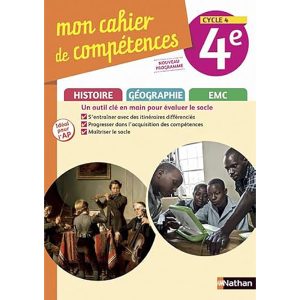 MON CAHIER DE COMPETENCES 4EME CYCLE 4 2017