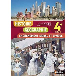 HISTOIRE-GEOGRAPHIE NATHAN 4° EMC 2016