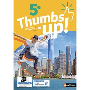 THUMBS UP ! 5EME STUDENT BOOK CYCLE 4 2018