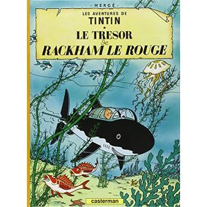 LES AVENTURES DE TINTIN :LE TRESOR DE RACKHAM LE ROUG