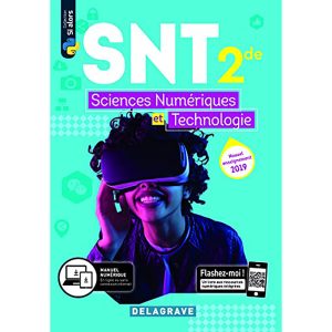 SCIENCES NUMERIQUES ET TECHNOLOGIE 2DE 2019